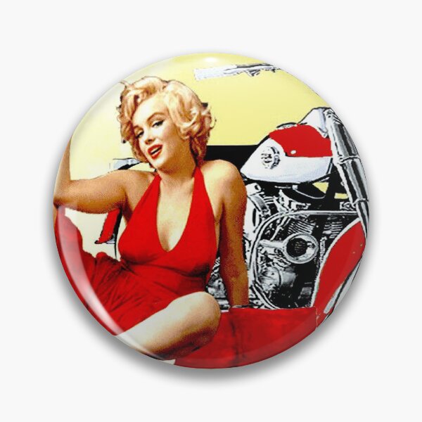Item preview, MARILYN MONROE : Motorcycle Print designed and sold by posterbobs.