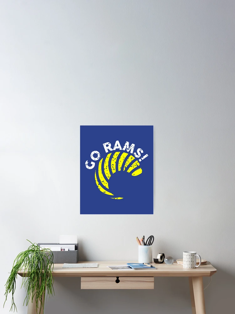Thumbnail 2 of 3, Poster, Go Rams! designed and sold by Starstacks.