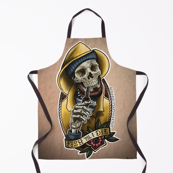 Item preview, Fish til I die designed and sold by Nickdancytattoo.
