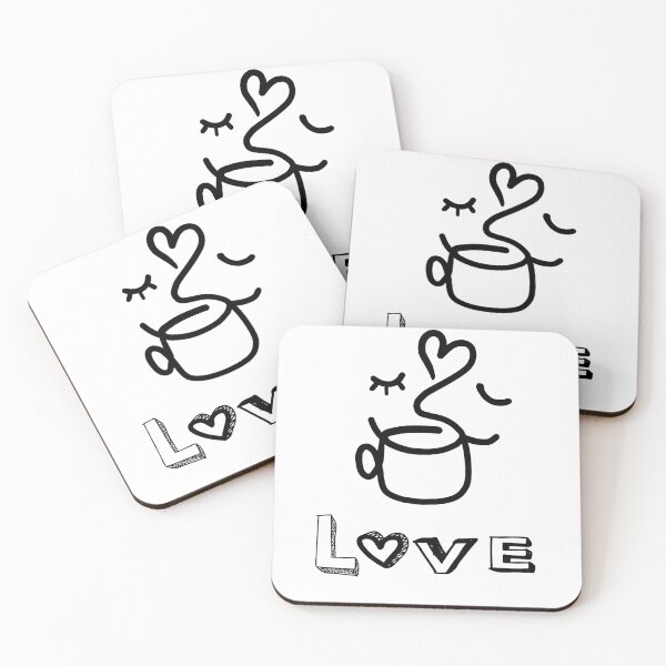 Item preview, coffee tea love designed and sold by Tane111.