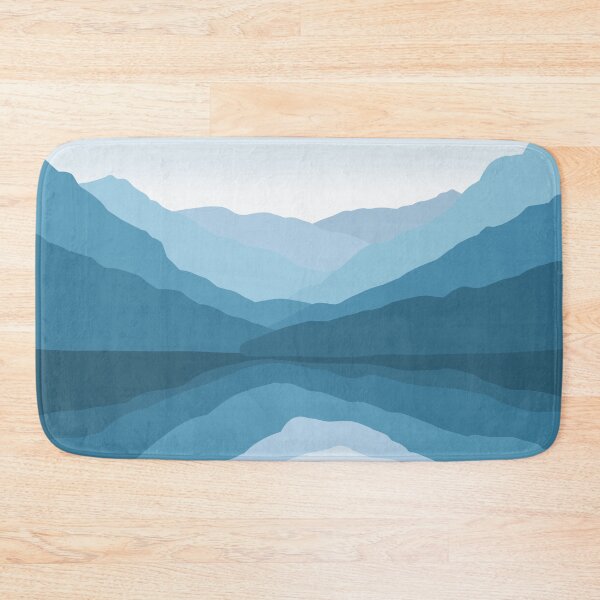 Item preview, Blue Mountain Lake Art Print designed and sold by SarahBrigid.