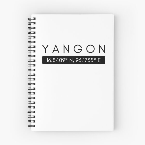 Item preview, Yangon Coordinates designed and sold by Jajamon.