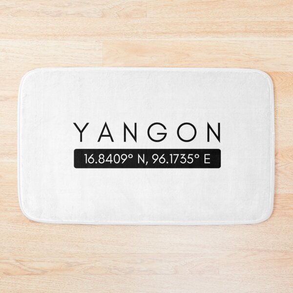 Item preview, Yangon Coordinates designed and sold by Jajamon.