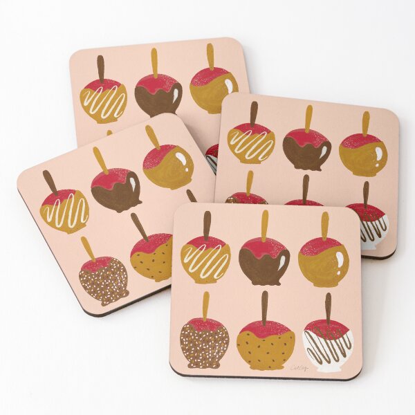 Item preview, Caramel Apples – Red designed and sold by Cat Coquillette.
