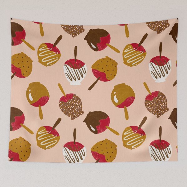 Item preview, Caramel Apples – Red designed and sold by Cat Coquillette.