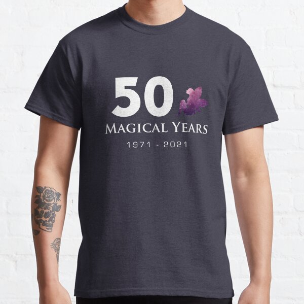 50 Magical Years - Fairy (White Text) Classic T-Shirt