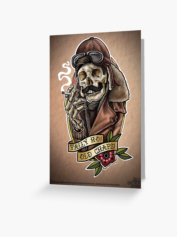 Tattoo The Dead - Fallen pilot #skull #skulltattoo... | Facebook