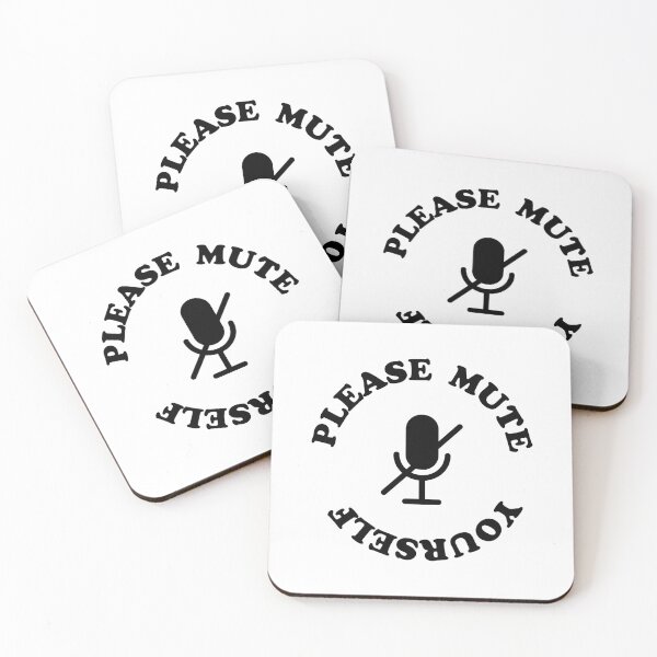 Item preview, Please Mute Yourself Quote designed and sold by Aysel's Designs.