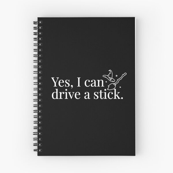 Item preview, Yes, I can drive a stick - Halloween witch designed and sold by lettersbysid.