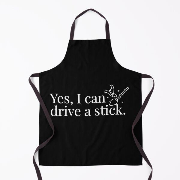 Item preview, Yes, I can drive a stick - Halloween witch designed and sold by lettersbysid.