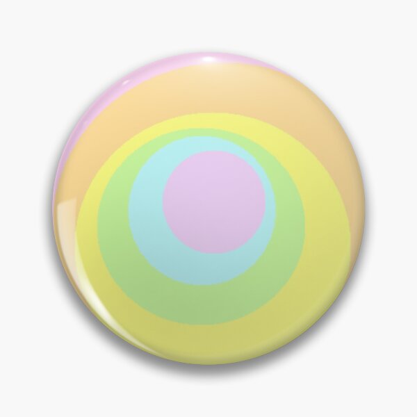 Item preview, circular pastel rainbow designed and sold by lexicolor.