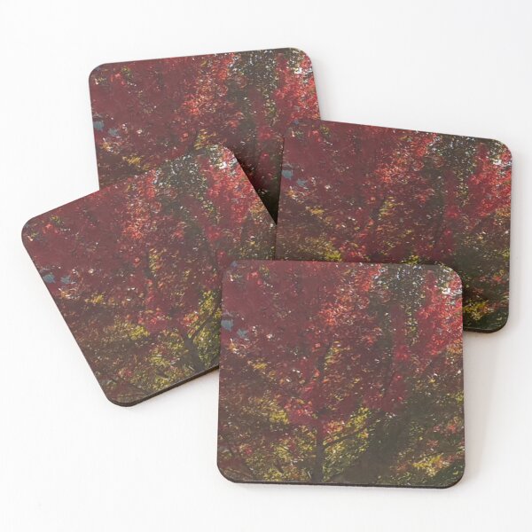 Item preview, Autumn leaves. A change is in the air. Reds, green. Chamonix, France. designed and sold by JellyBeenzz.