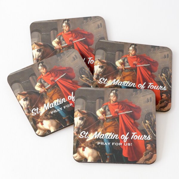 Item preview, St. Martin of Tours, Pray for Us! - 2 designed and sold by The Catholic Religion Teacher Shop.