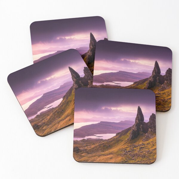 Item preview, Old Man of Storr at Sunrise, Isle of Skye, Highland Region, Scotland designed and sold by Tom  Mackie.