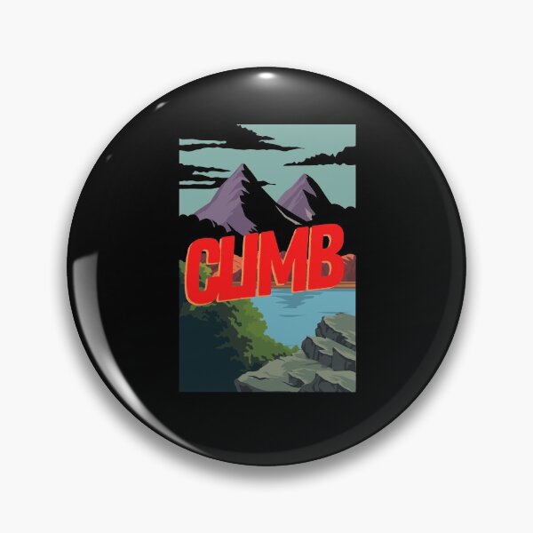 Item preview, 'CLIMB' art design designed and sold by Crimp Merch.