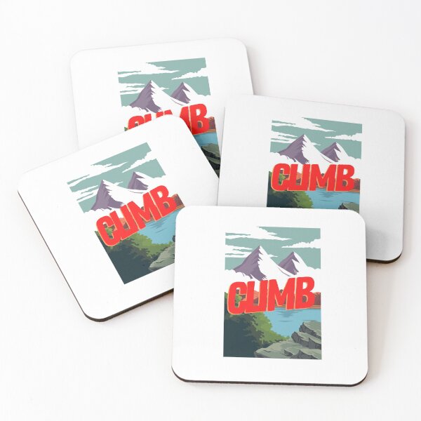Item preview, 'CLIMB' art design designed and sold by Crimp Merch.
