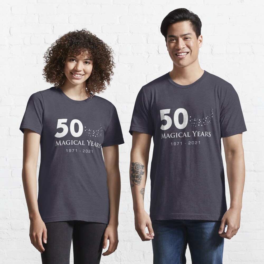 50 Magical Years - Stars (White Text) Essential T-Shirt