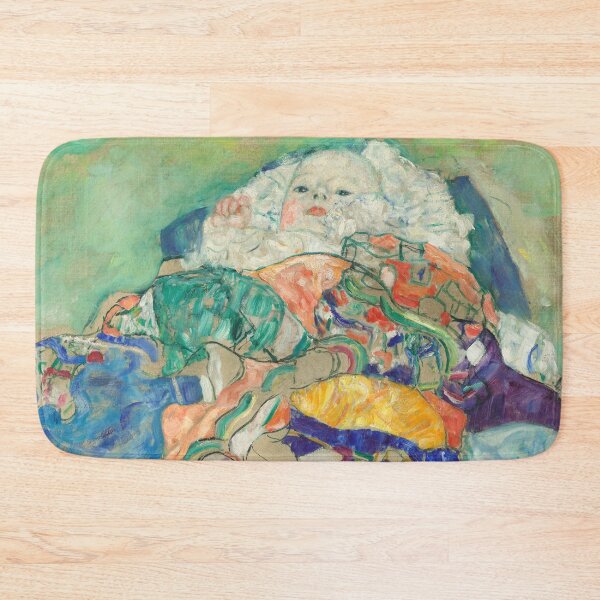Item preview, The Baby by Gustav Klimt - Art Nouveau Symbolism designed and sold by Bebichic.