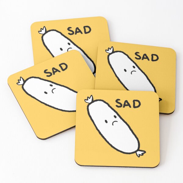 Item preview, Sad Sausage designed and sold by imseebs.