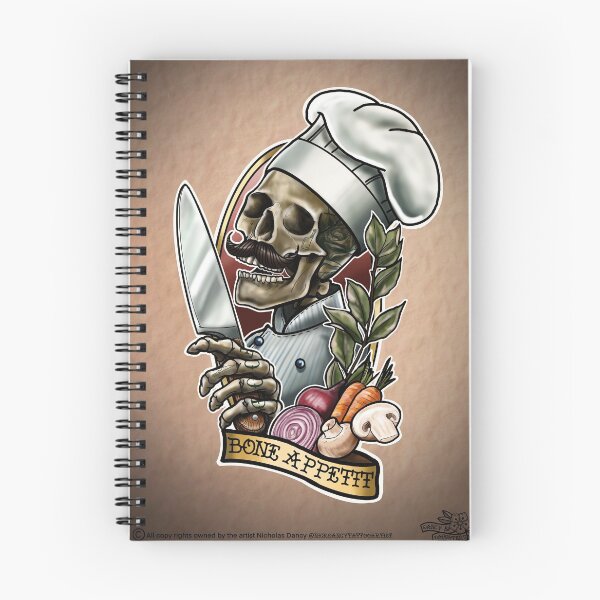 Item preview, Bone appetit designed and sold by Nickdancytattoo.