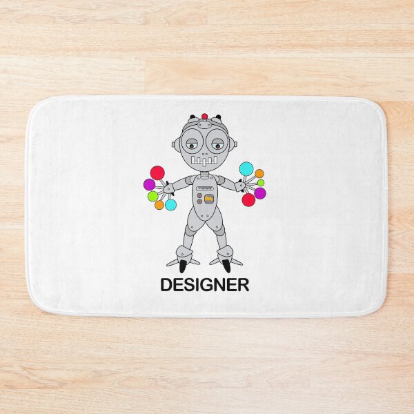 Item preview, Robot designer, choice of color design illustration designed and sold by Stéphane  Thirion.