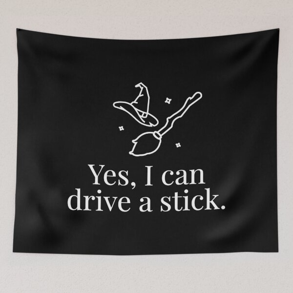 Item preview, Yes, I can drive a stick - halloween 2020 designed and sold by lettersbysid.
