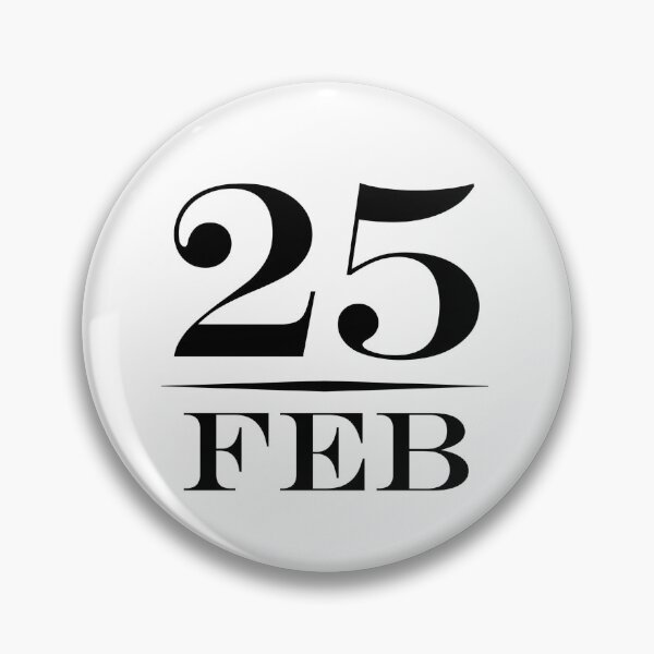 Item preview, 25th February designed and sold by BoeJ.