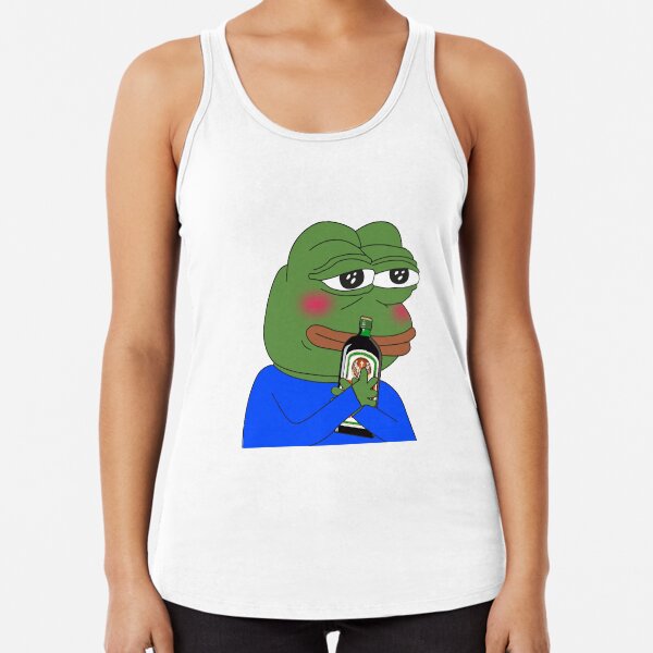 Pepe el sapo jägermeister Camiseta con espalda nadadora