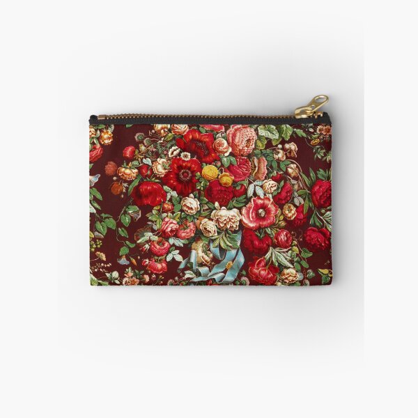 Item preview, Chintz pattern by Digby Wyatt | Red Opulent Vintage English Floral Pattern Painted designed and sold by Bebichic.