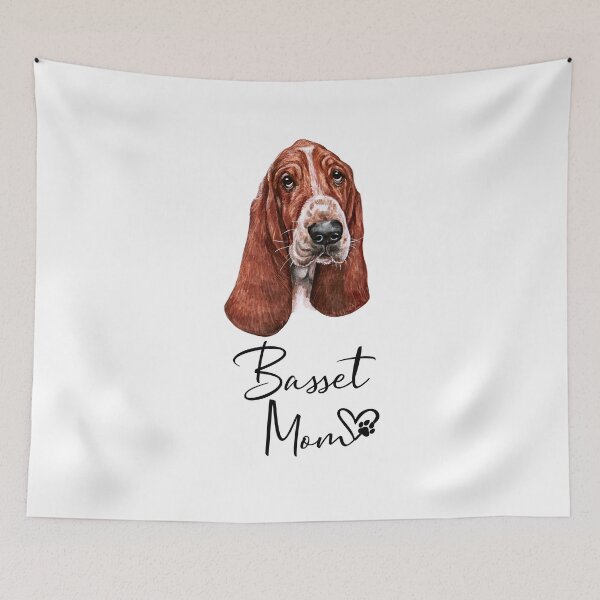 Item preview, BASSET HOUND Mom Dog Mother designed and sold by theshirtinator.