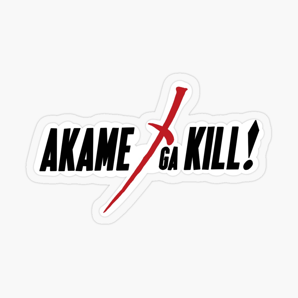 Leone Akame Ga Kill 01 Weatherproof Anime Sticker 6 Car Decal
