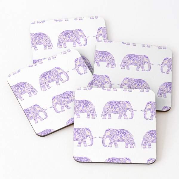 Item preview, Purple Elephant designed and sold by littlecraftshop.