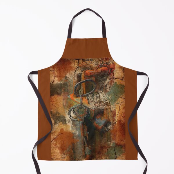 Item preview, Heavy Old Key Rusty Lock designed and sold by CatCoconut-Art.