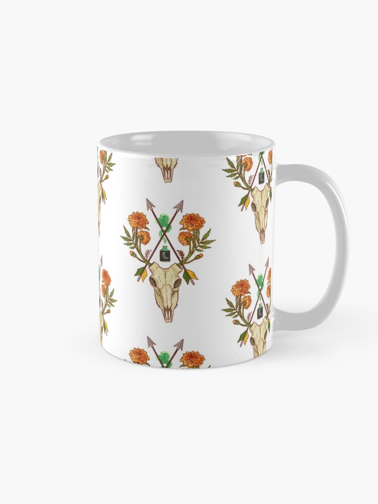 Thumbnail 5 of 6, Coffee Mug, Deadly Pattern II designed and sold by jaffajam.
