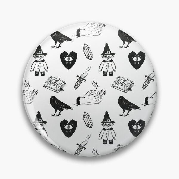 Artikelvorschau, Spooky Witch Halloween Pattern entworfen und verkauft von JaSchlog.