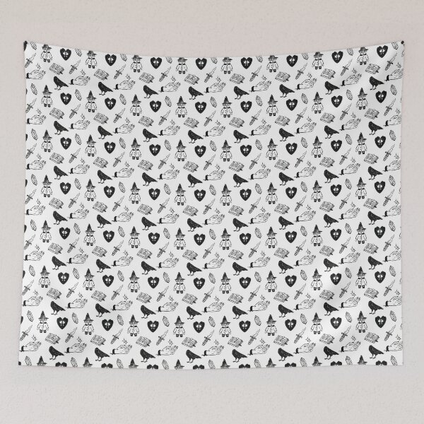 Item preview, Spooky Witch Halloween Pattern designed and sold by JaSchlog.