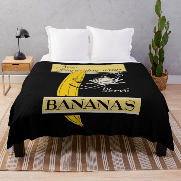 Item preview, BANANA RECIPES - ADVERT designed and sold by ThrowbackAds.