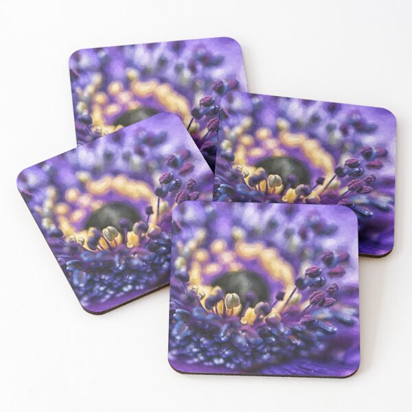 Item preview, Purple heart of a flower designed and sold by Photopat.