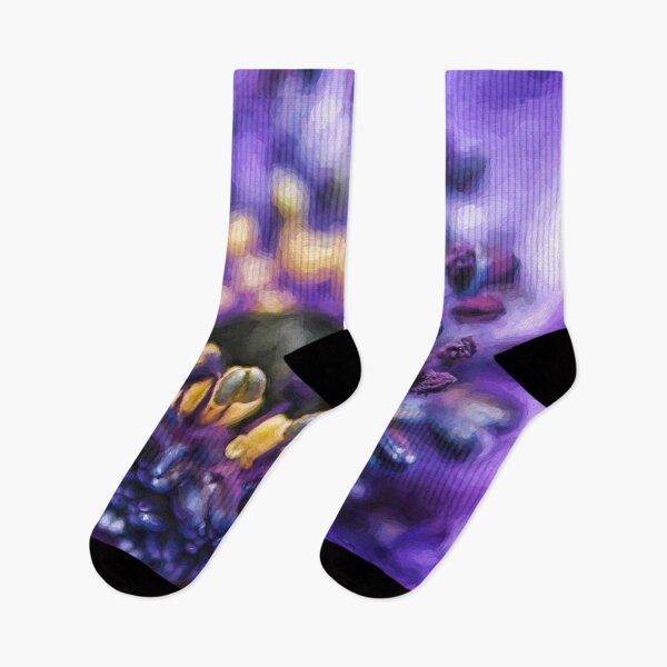 Item preview, Purple heart of a flower designed and sold by Photopat.
