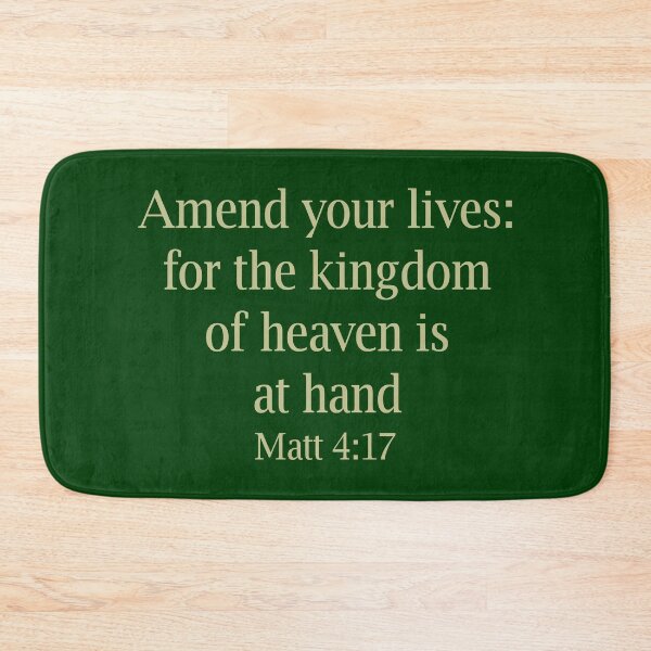 Item preview, Bible verse, Matt:417 designed and sold by EverLife.