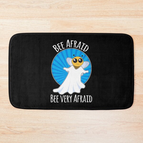Item preview, Black Bee afraid bee very afraid boo bee Halloween design designed and sold by anins-azuree.
