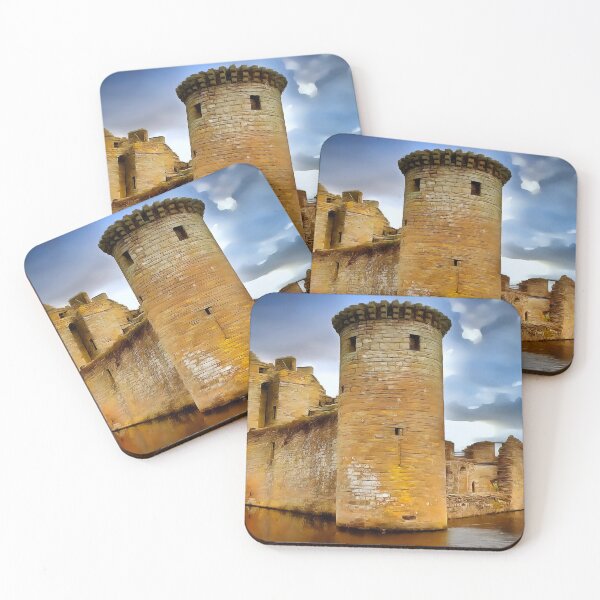 Item preview, Caerlavrock Castle (Painting) designed and sold by cmphotographs.