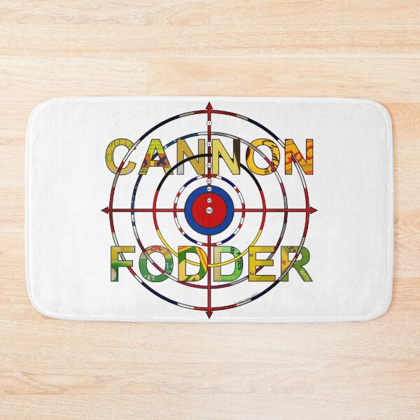 Item preview, CANNON FODDER 01, graphic, T-shirt. designed and sold by JulianFJones.