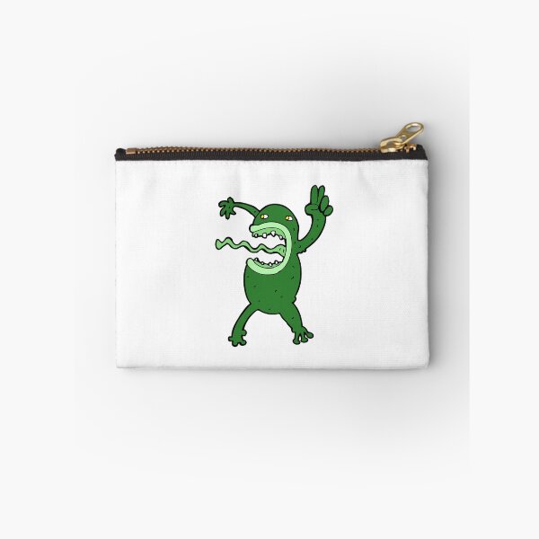 Item preview, Miss Cheeky Wavy Tongue Green Monster designed and sold by wildflowerperks.