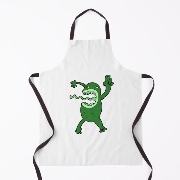 Item preview, Miss Cheeky Wavy Tongue Green Monster designed and sold by wildflowerperks.