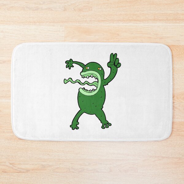 Item preview, Miss Cheeky Wavy Tongue Green Monster designed and sold by wildflowerperks.