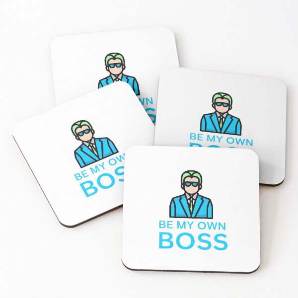 Item preview, Be My Own Boss designed and sold by HappyFunnyTees.