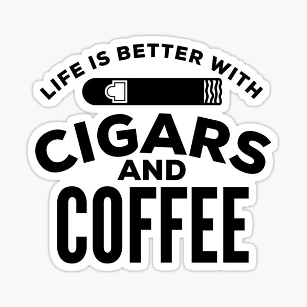 Item preview, Cigars and Coffee designed and sold by HalpinDesign.