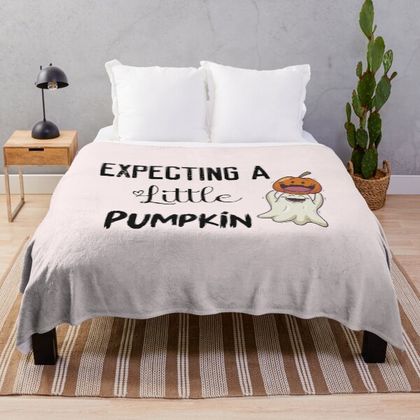 Item preview, expecting a little pumpkin - maternety pregnant halloween baby annnouncement designed and sold by aminosile.