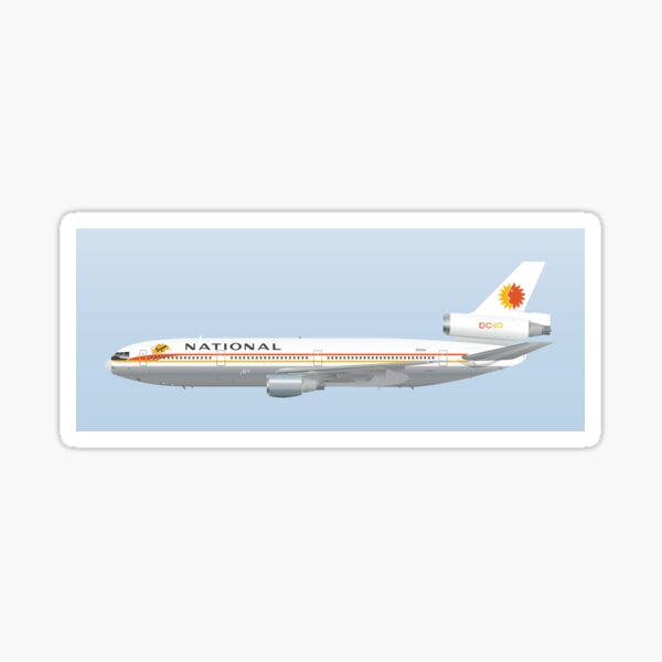 Item preview, Wings In Uniform - DC-10 - National Airlines 70's designed and sold by nADerL.